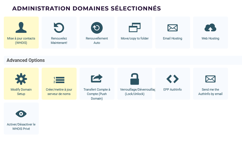 modifier dns internet bs o2switch